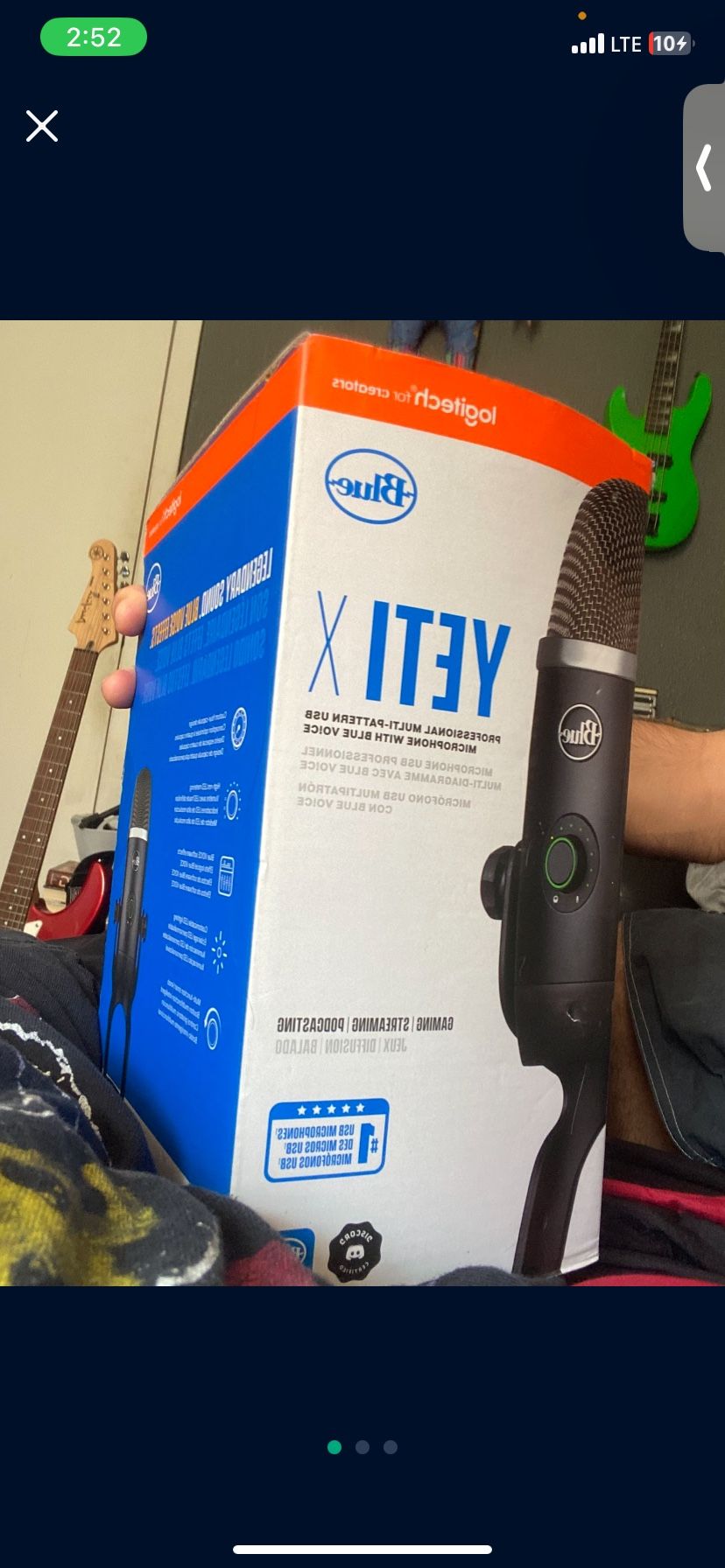 Yeti microphone