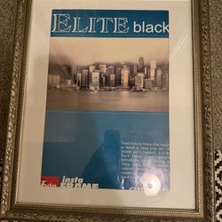 Beautiful Silver Frame 22x18 Used But Great Condition