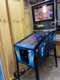 FX2 virtual pinball Arcade machine marvel them games Pinball