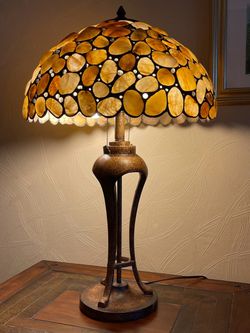 Tiffany style lamp set of two 1 table 1 floor lamp