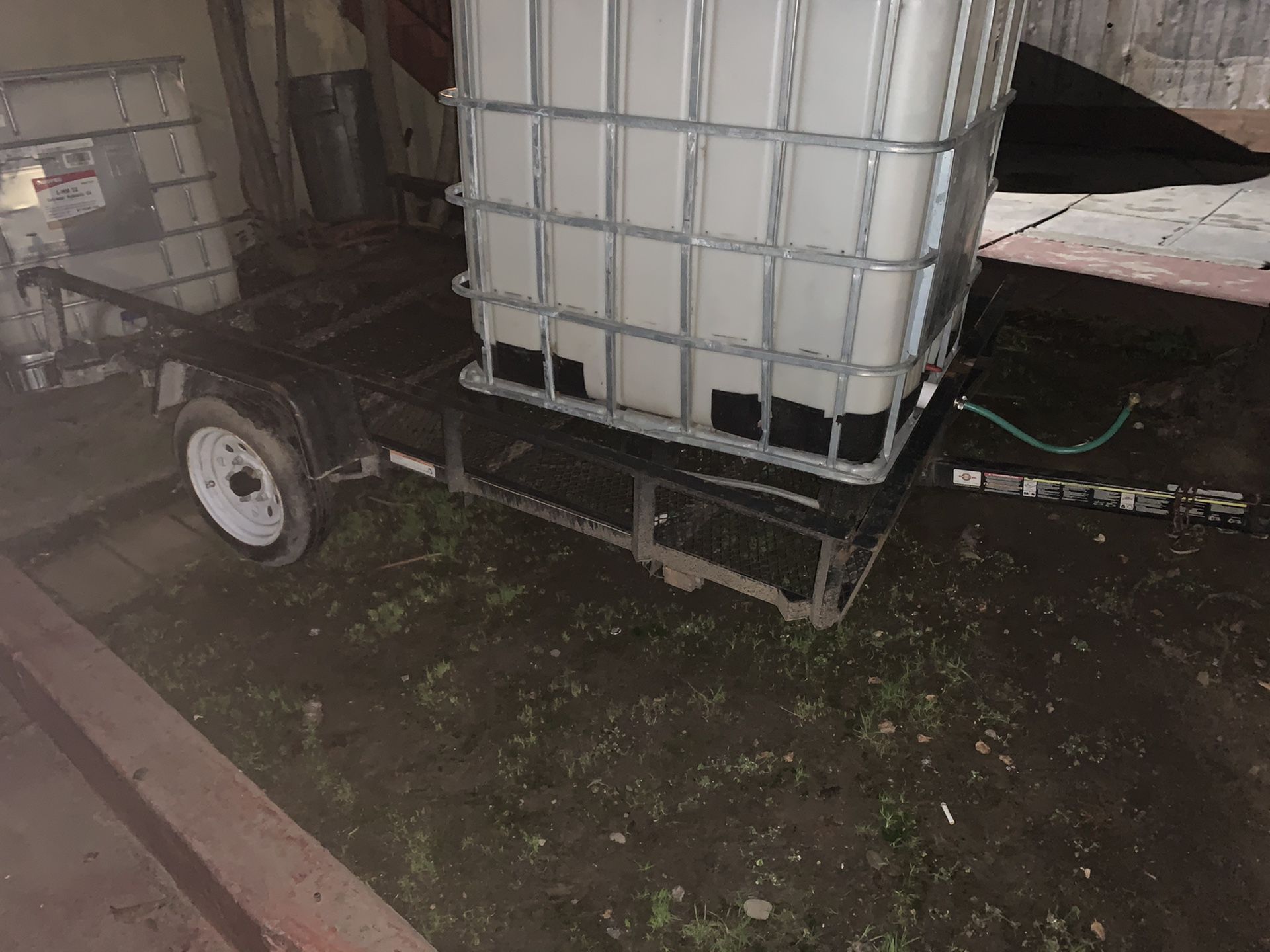 Utility trailer 5’x 8’ only the trailer
