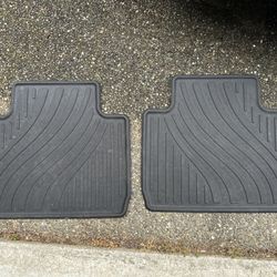 Rear Floor Mats - 2nd Gen Toyota Tacoma Access Can