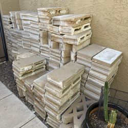Concrete wall caps / CMU bond beam blocks – $50 (take all)