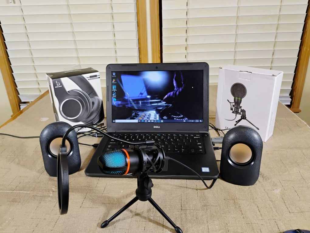 Laptop Recording Studio/W Video Edit, Podcasting & More!