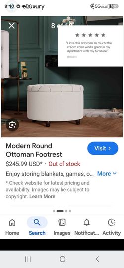 Large footrest, coffee table, w storage