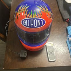 Du Pont Racing Helmet DVD Player