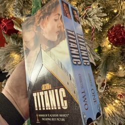 Original Titanic 2-Tape VHS Set
