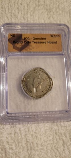 🪙 Certified British India 1940s 2 Annas Coin - ICG Genuine 👑