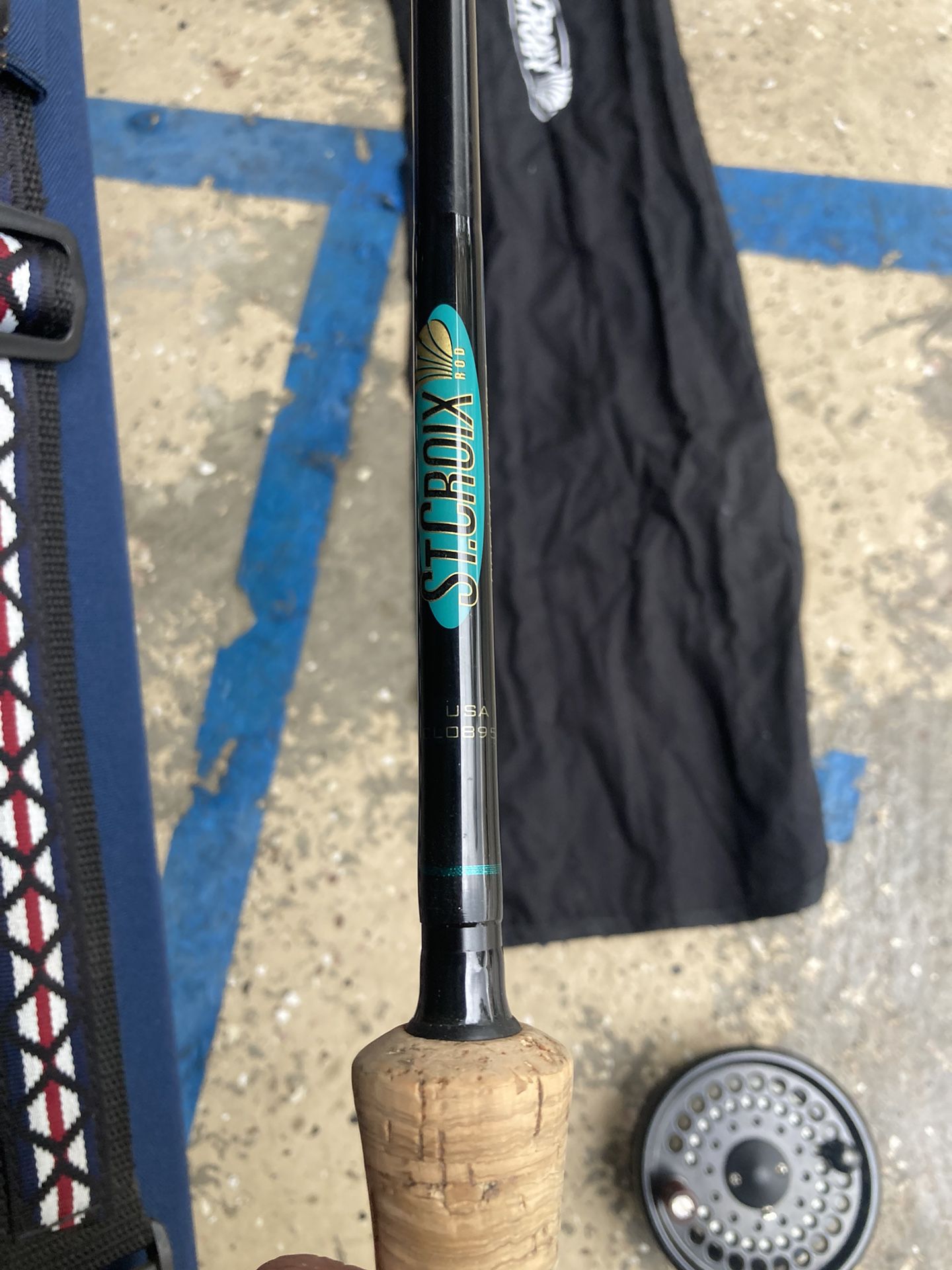 St Croix 4 Piece 8' Fly Fishing Rod, Reel, 30 Flies for Sale in  Woodinville, WA - OfferUp