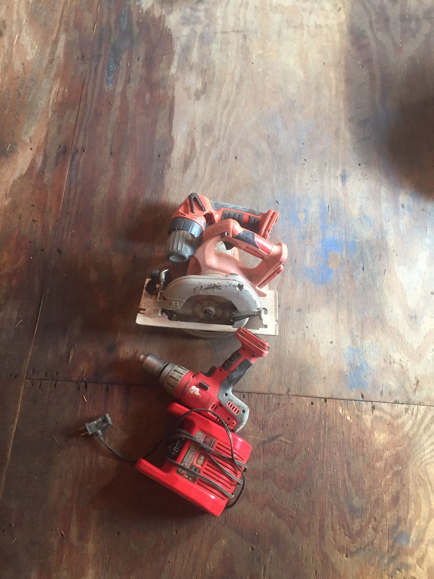 Cordless Milwaukee tools