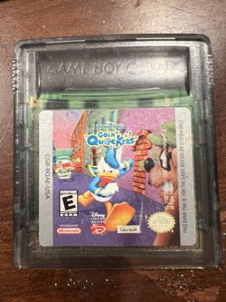 Donald Duck Gameboy Game