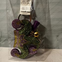 Joker Bling Hat Keychain