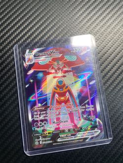 Pokemon Cards Deoxys VMAX Crown Zenith