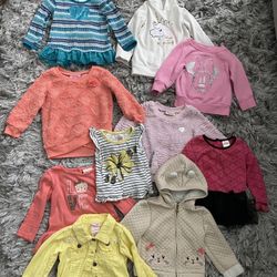 baby girl toddler bundle of clothes size 2t 24 month clothes 10 pieces $35