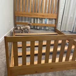 Queen bed