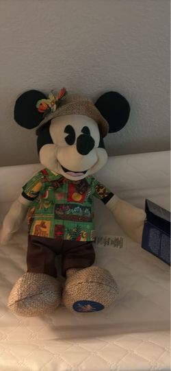 Disney Mickey Mouse Tropical Safari Plush
