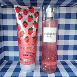 Strawerry Soda Bath And Body Works 