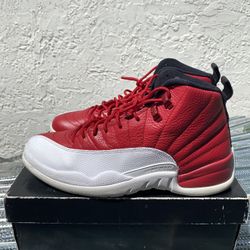 Size 12- Jordan 12 Retro “gym Red” 