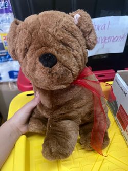 Dog stuffed animal