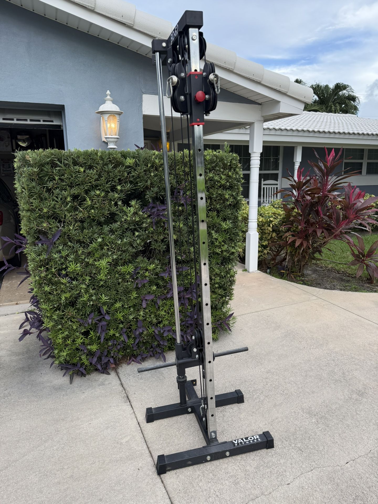 Valor BD-62 Fitness System With TRX Style Straps And Other Extras