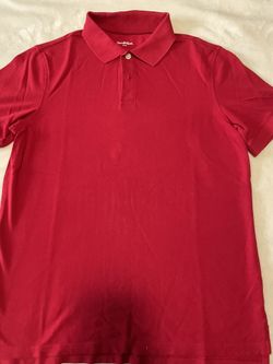 Like New Goodfellow Red Polo Tshirt Size Medium 