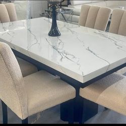 BRAND NEW  7PC DINING SET SAME DAY DELIVERY