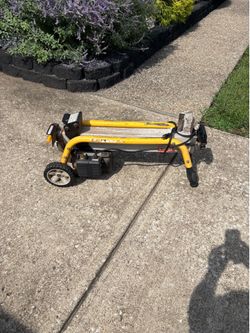 Ryobi 110 volt log splitter