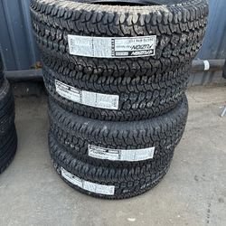 265/70/16 Fuzion Tires Installed And Balanced 