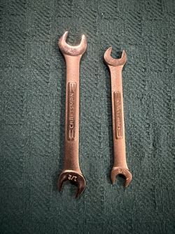 Vintage Craftsman Double Open-End Wrenches