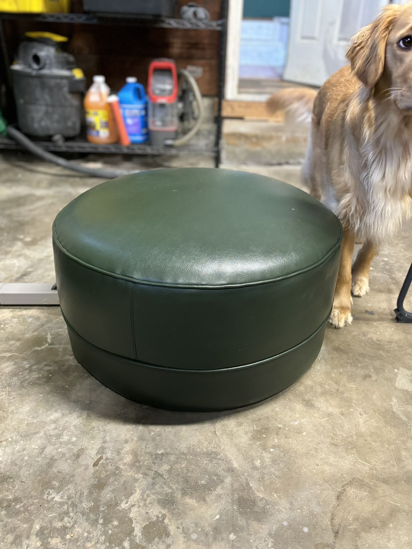 Green Ottoman 