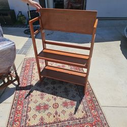 Folding Wood Shelves