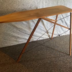 Vintage Pre 1950s Wood Ironing Board  