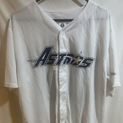 Houston Astros Justin Verlander #35 White Jersey Size XL SGA Used Good Condition $25 Meet Up In Irving @dfwgoods 