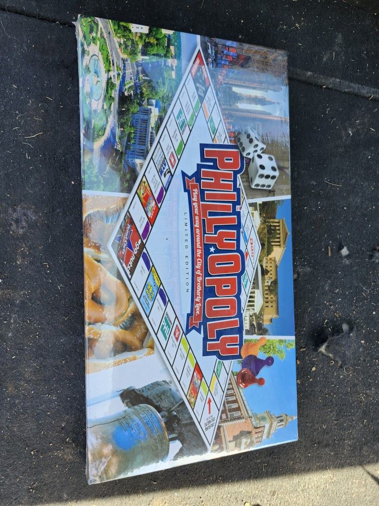 Phillyopoly Monopoly Board Game New