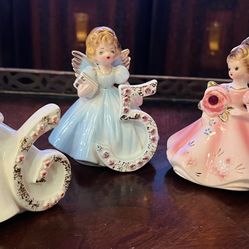 Vintage Josef Originals Birthday Angels 🎂 (Japan, 1950s–60s) 