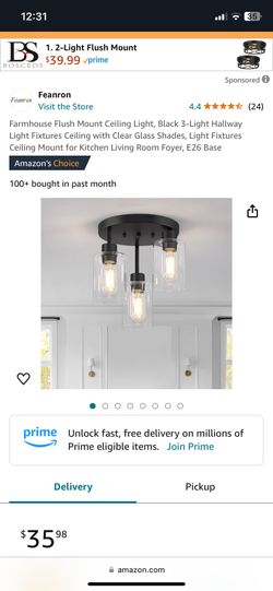 Ceiling Mount Light