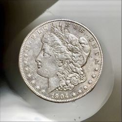 1904 S Morgan Silver One Dollar $1 Uncirculated Coin
