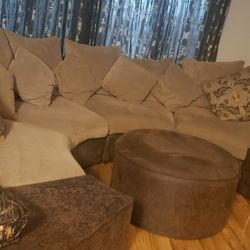 SECTIONAL COUCH SET 7PIECES