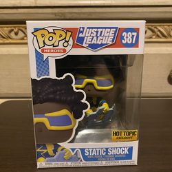 Static Shock HT Exclusive Funko 387