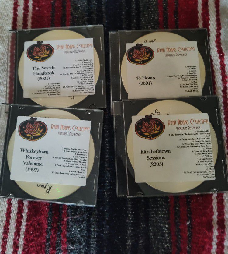 Ryan Adams Unreleased Recordings 4 Discs