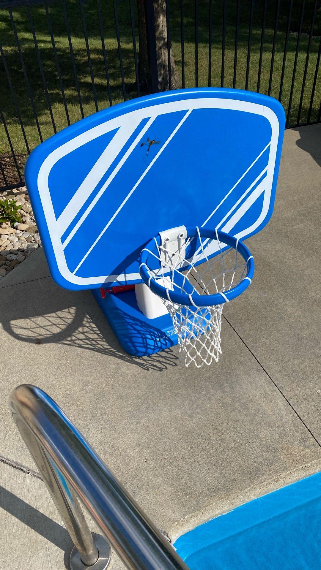 GOSPORTS SPLASH HOOP PRO POOLSIDE BASKETBALL GAME - BLUE
