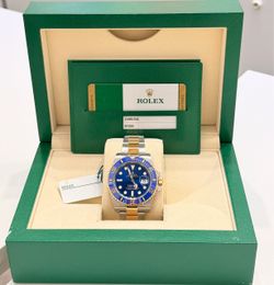 2018 Rolex 40mm Submariner Bluesy-W/Card