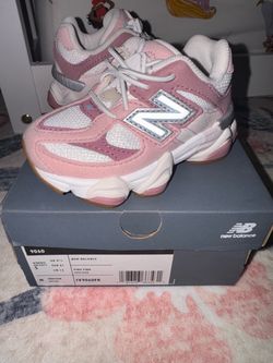 New Balance 9060 Toddler Sneakers Pink Size 5