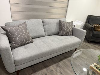 Grey sofa