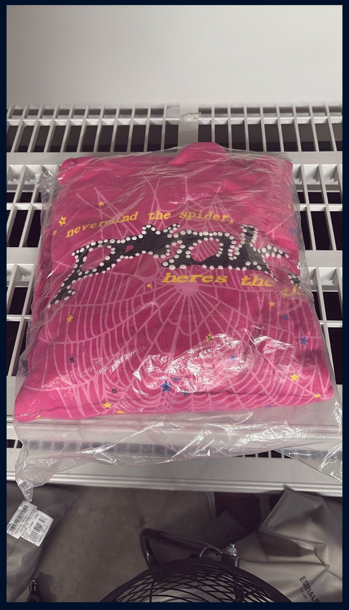 Pink spider hoodie