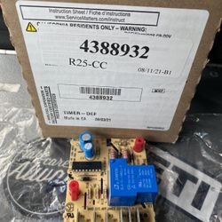 Whirlpool Defrost Timer