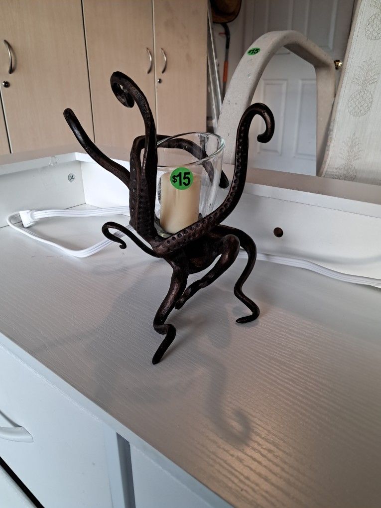 Octopus Candle Holder