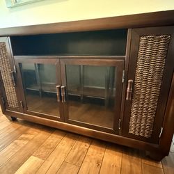 TV stand or media console.