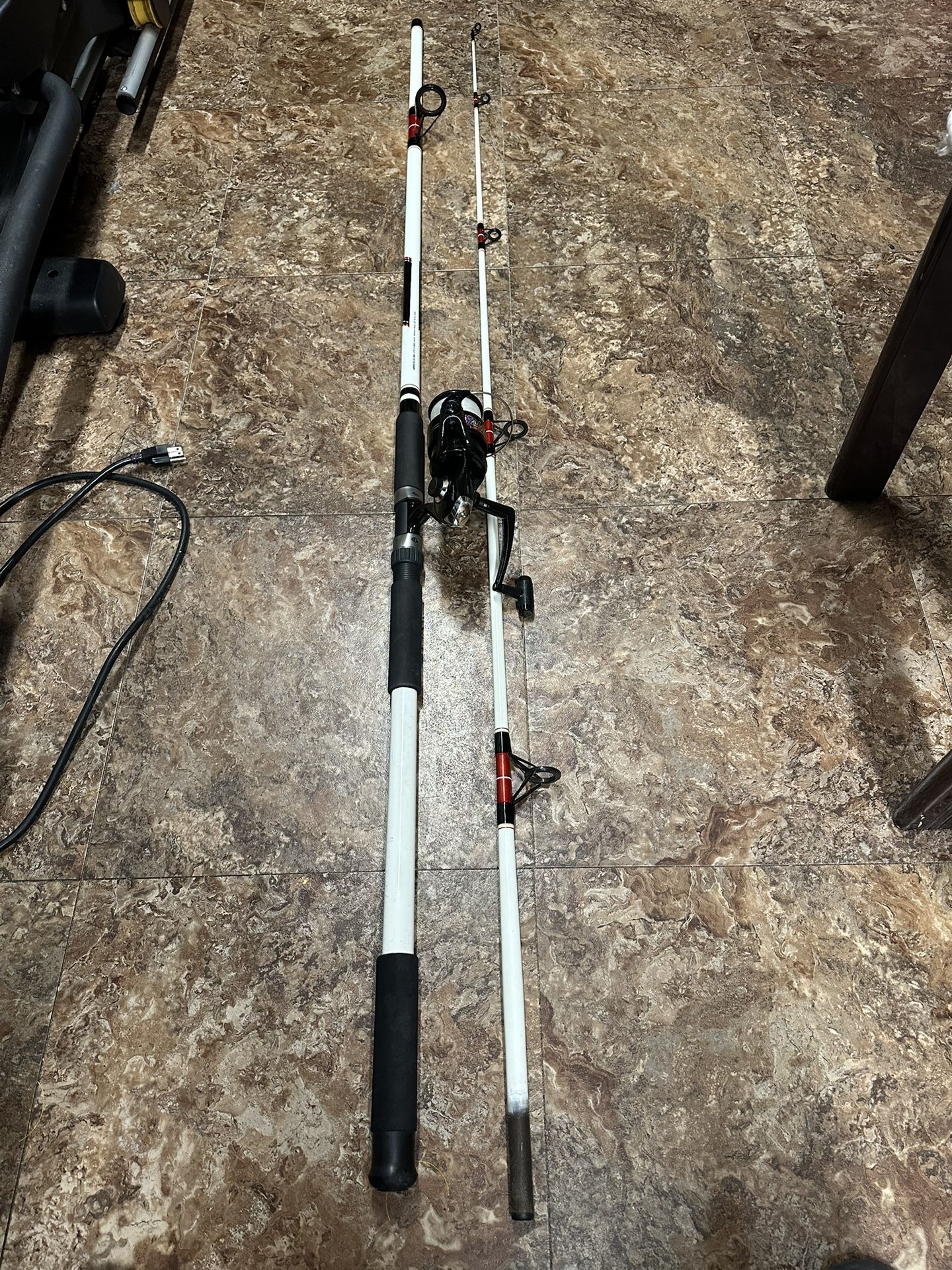 Surf Fishing Combo Rod And Reel Set Up