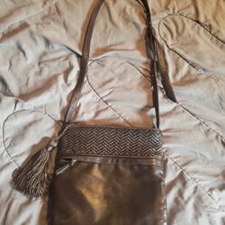 Sharif Leather Crossbody Purse